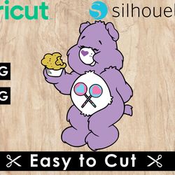 care bears svg files, care bears png files, vector png images, svg cut file for cricut, clipart bundle