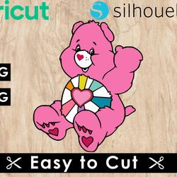 care bears svg files, care bears png files, vector png images, svg cut file for cricut, clipart bundle