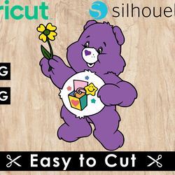 care bears svg files, care bears png files, vector png images, svg cut file for cricut, clipart bundle