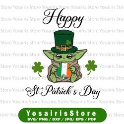 cute funny baby yoda st. patrick's day png, funny green beer png, gift for friends and family,shamrock, irish