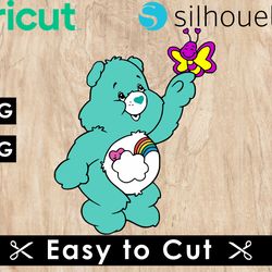 care bears svg files, care bears png files, vector png images, svg cut file for cricut, clipart bundle