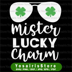 mister lucky charm svg saint patricks day svg baby boy svg st patricks svg kids svg
