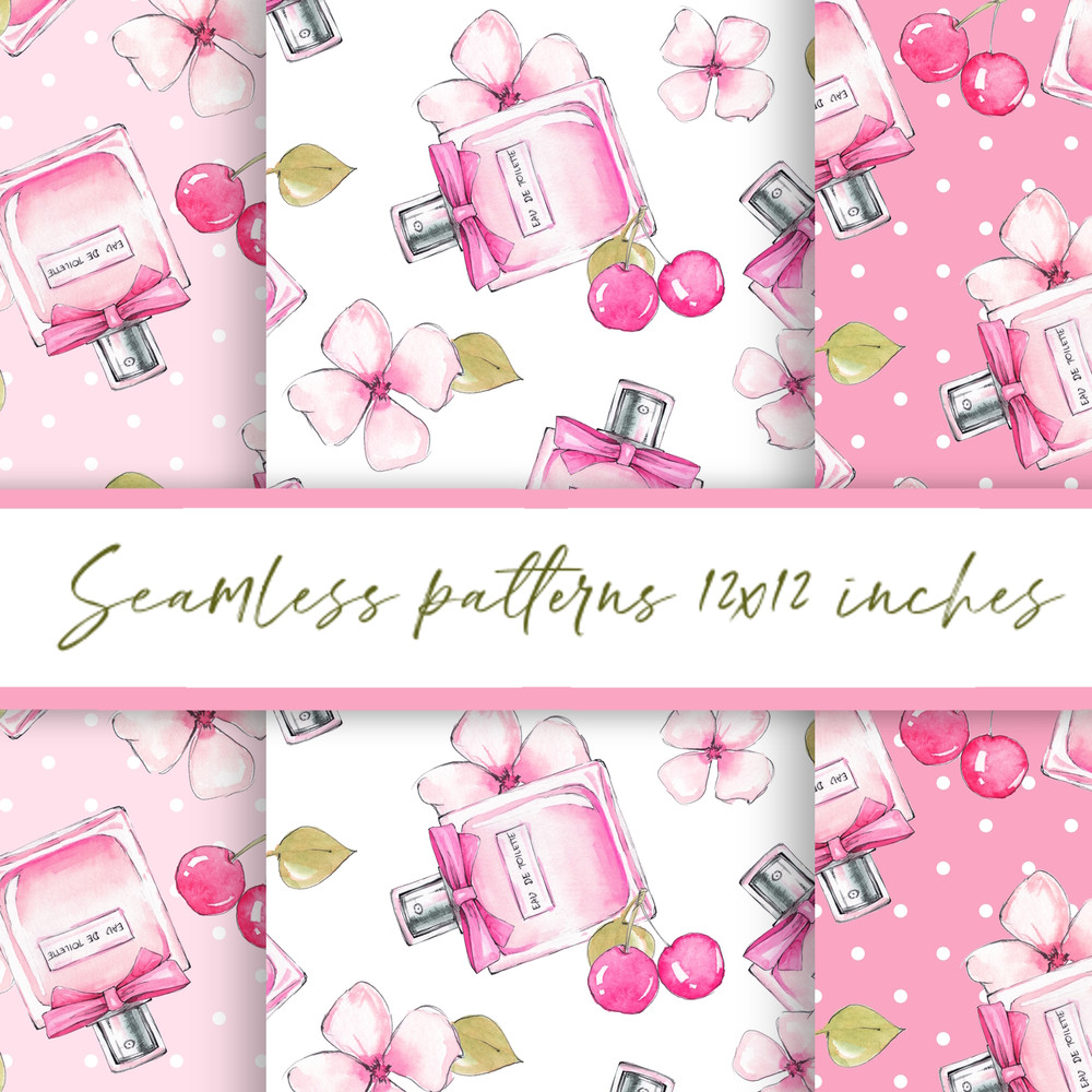 Perfume and flowers. Seamless patterns B 01.jpg