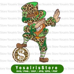 st. patrick's sublimation, leopard shamrock png, highland png, st patrick day  sublimation, shamrock sublimation