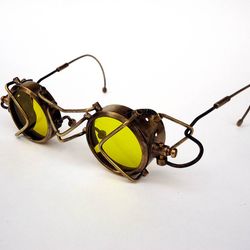 Steampunk goggles "Sand hawk"
