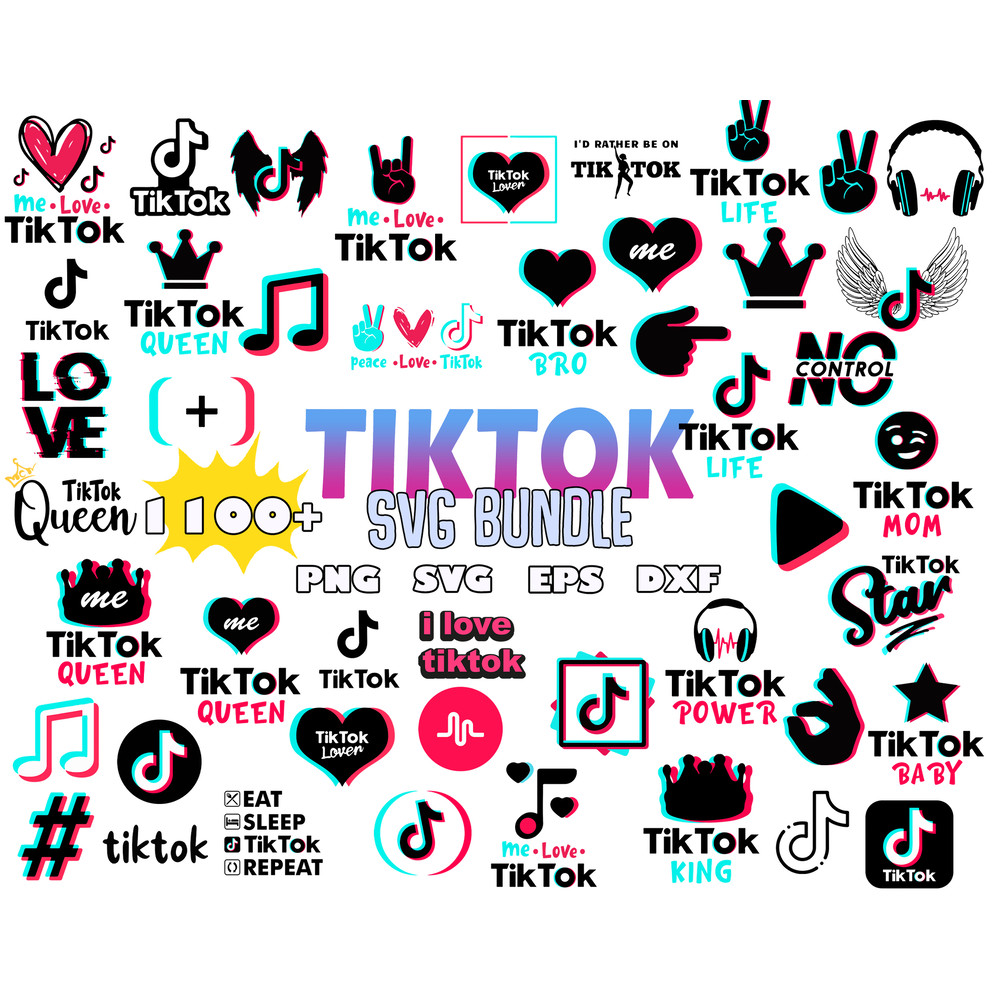 1000 TikTok Logo Svg Bundle, TikTok Svg, TikTok Logo Svg, Peace Love Tiktok Svg, TikTok Birthday Svg, TikTok Family Svg, TikTok Themed Svg.jpg