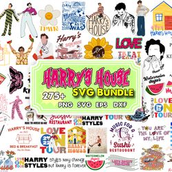 275 harry's house bundle, harry's house svg designs, harry style merch, digital download, love on tour 2022, harry's hou