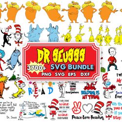 3700 bundle dr seuss svg, dr seuss svg,mega dr seuss bundle layered svg, bundle png, cricut, cut files, layered digital