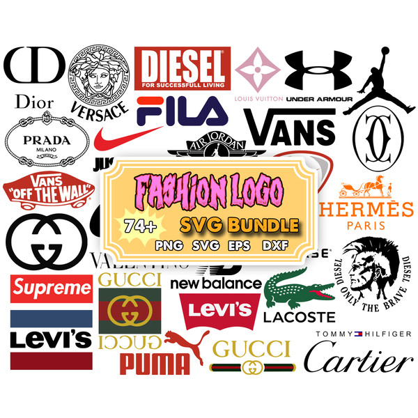 Gucci Logo SVG File  Luxury Brand Fashion Logo SVG Vector