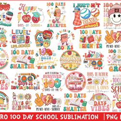 100 days of school png bundle, 100th day of school png, 100 days png, teacher png, school png, school shirt png
