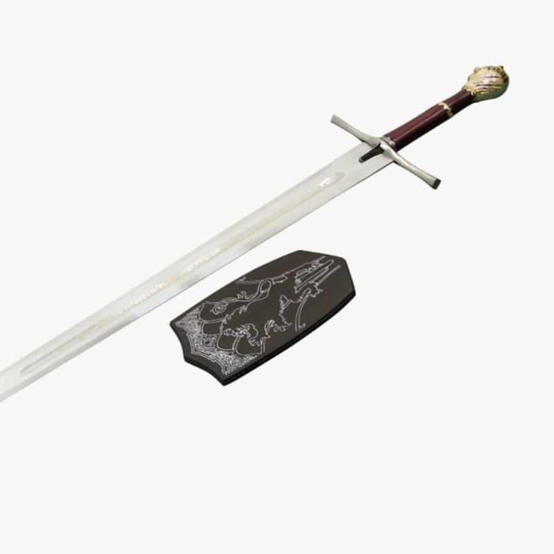 Sword Chronicles of Narnia Prince Rhindon Sword Replica With Plaquepng