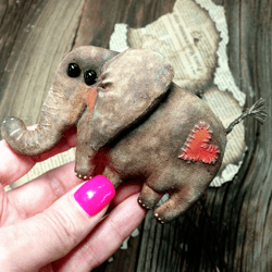 Tiny handmade elephant