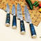 4 Pcs Custom Handmade Damascus Steel Chef Knife Set Kitchen Knives Set With Roll Bag, Handmade Knives, Custom Knife Set 3.jpg