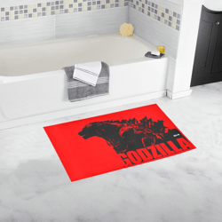 Godzilla Bath Mat, Bath Rug
