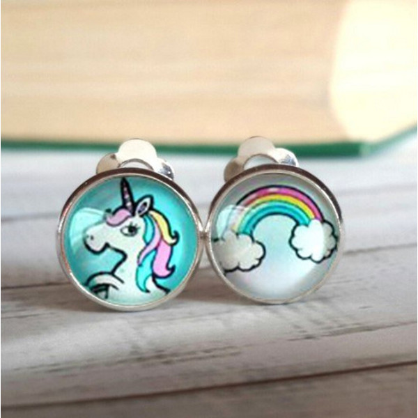Unicorn clip on earrings for girls.jpg
