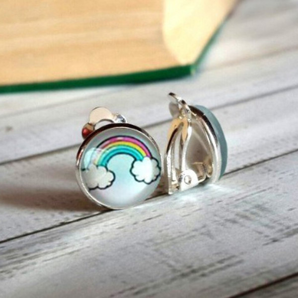 Unicorn clip on earrings gift for girls.jpg