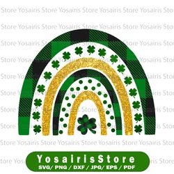 st patrick's day rainbow png, leopard rainbow png, lucky clover, leprechaun, shamrock digital download
