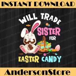 will trade brother for easter candy easter day png, easter bunny png