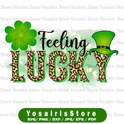 st patricks day png, feeling lucky png, st patricks day,st patrick,st patricks,png,sublimation, leopard, lucky,shamrock,