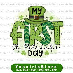 1st st patrick's day png , my first st patricks day png, st patricks day baby png, st.patricks day png boy