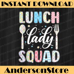 cute happy easter day lunch lady squad easter day png, happy easter day sublimation design