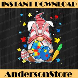 accept understand love gnome autism awareness easter day easter day png, happy easter day sublimation design