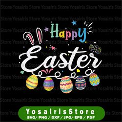 Happy Easter PNG, Easter Eggs, Easter png, Colorful Eggs png, Easter Day png