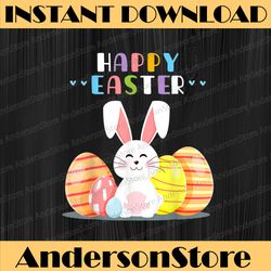 bunny pastel spring hunt eggs rabbit easter day png, happy easter day sublimation design