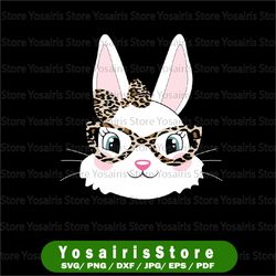 bunny png, bunny leopard, bunny png, easter sublimation, easter buny png, leopard easter bunny, easter bunny glasses,