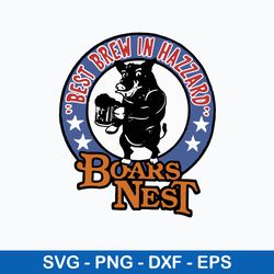 boars nest dukes of hazzard tv show svg, boars nest svg, png dxf eps file