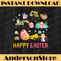 happy easter construction crane truck easter day png, happy easter day sublimation design