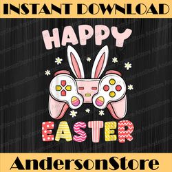 happy easter day video game controller bunny gamer easter day png, happy easter day sublimation design