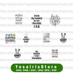 easter svg bundle, easter svg, spring svg, easter design for svg s, easter bundle, easter quotes, easter cut files
