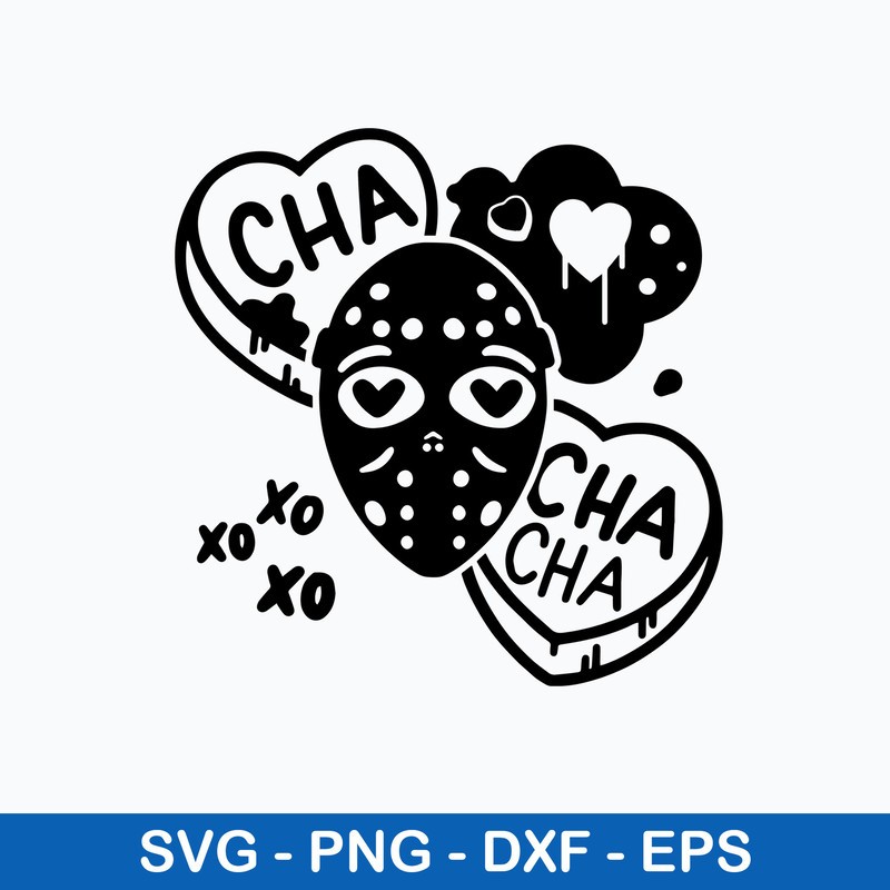 Cha Cha Svg, Candy Hearts Svg, Valentine Svg, Png Dxf Eps File.jpeg