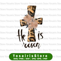 he is risen easter png - sublimation design - digital design - sublimation - dtg printing - sublimation png - easter