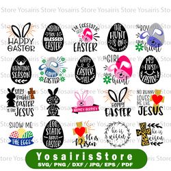 easter bundle svg bundle - easter svg svg for cricut - faith bundle svg bundle - digital download