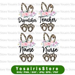 Custom Easter Bunny Png, Personalized Easter Name Png, Cute Bunny Png, Custom Easter Shirt, Custom Png