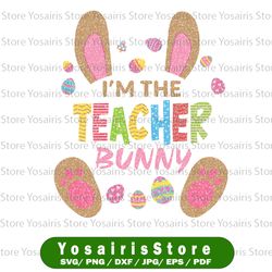 teacher easter png, teacher bunny, png, eps, easter png, easter bunny png file, rabbit png, teacher saying