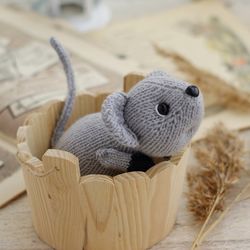PDF Knitting patterns fox and mouse
