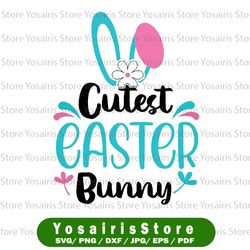cutest easter bunny svg png, easter svg, kids easter svg, cutest easter bunny svg, svg files for cricut