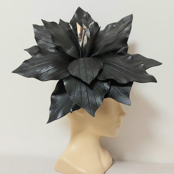 Black Derby hats women  flower fascinator.jpeg