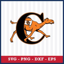 Campbell Fighting Camels Svg, Campbell Fighting Camels Logo Svg, NCAA Svg, Sport Svg, Png Dxf Eps File