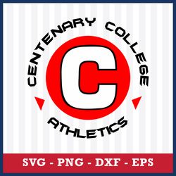 centenary gentlemen svg, centenary gentlemen logo svg, ncaa svg, sport svg, png dxf eps file