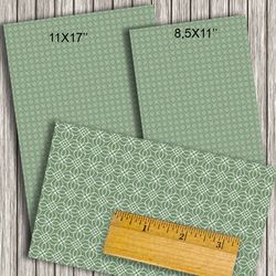 digital dollhouse wallpaper floral seamless pattern miniature diorama