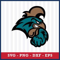 coastal carolina chanticleers svg, coastal carolina chanticleers logo svg, ncaa svg, sport svg, png dxf eps file