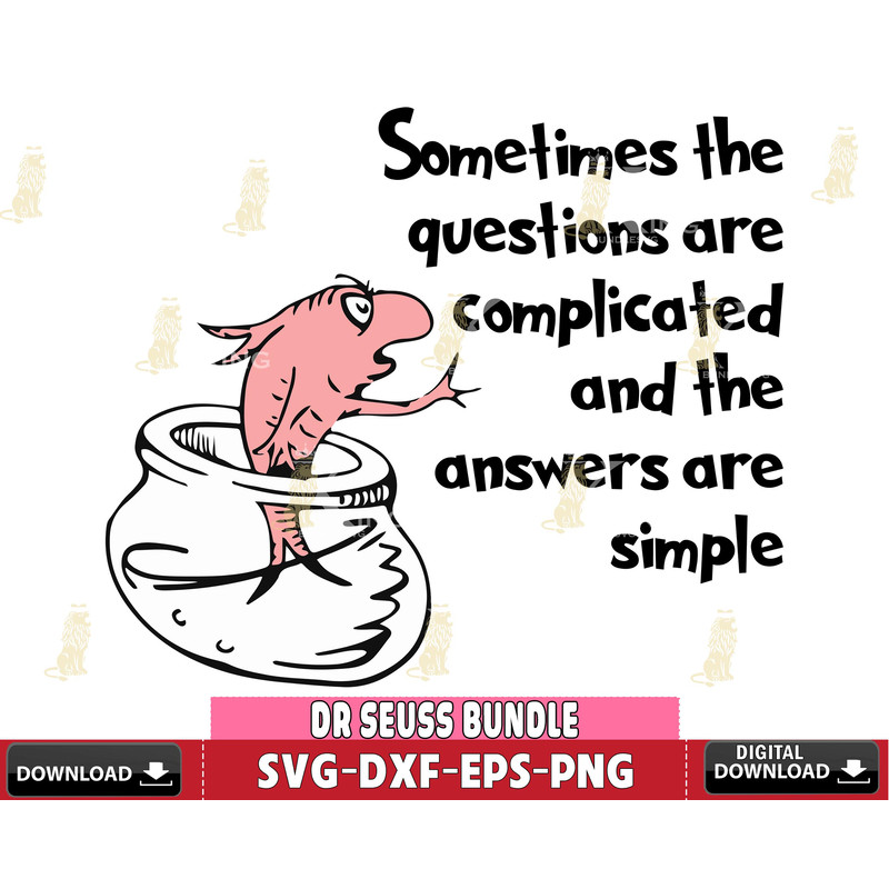 ET3009220-Sometimes the questions are complicated and the answers are simple svg eps dxf png file.jpg