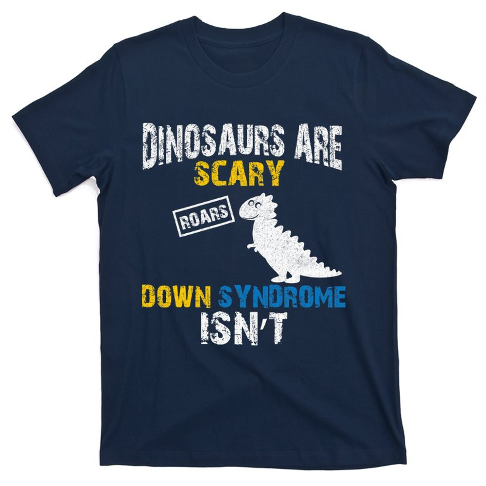 Dinosaur Dinaudors Down Syndrome Awareness Blue And Yellow.jpg