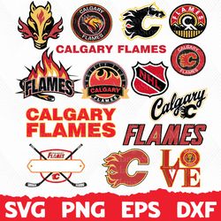 calgary flames svg, calgary flames bundle, calgary flames logo, nhl bundle, nhl logo, nhl ,svg, png, eps, dxf