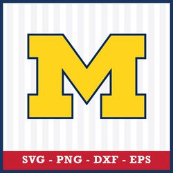 michigan wolverines svg, michigan wolverines logo svg, ncaa svg, sport svg, png dxf eps file
