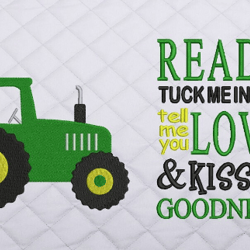 Read me a story with Tractor 2 designs reading pillow-INSTANT D0WNL0AD